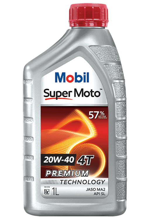 Mobil Super MotoTM 20W-40 4T