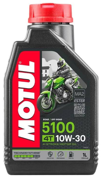 Motul 5100 10W30 Semi-Synthetic Ester Engine Oil – 1L